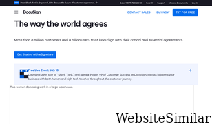 docusign.com Screenshot