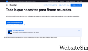 docusign.mx Screenshot