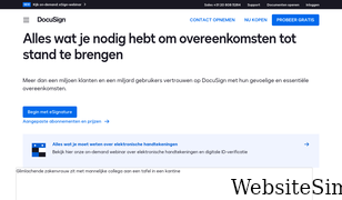docusign.nl Screenshot