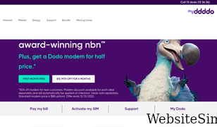 dodo.com.au Screenshot