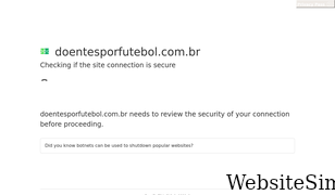 doentesporfutebol.com.br Screenshot