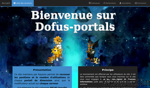 dofus-portals.fr Screenshot
