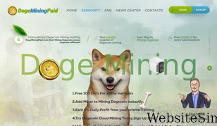 dogeminingpaid.com Screenshot