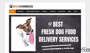 dogendorsed.com Screenshot