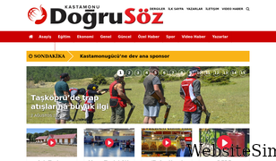dogrusozgazetesi.com Screenshot