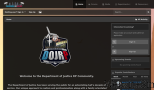 dojrp.com Screenshot