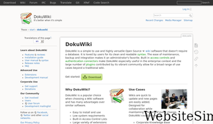 dokuwiki.org Screenshot