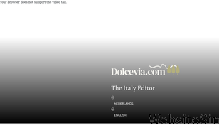 dolcevia.com Screenshot