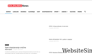 dolenjskanews.com Screenshot