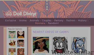 dolldivine.com Screenshot