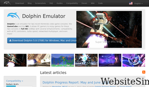 dolphin-emu.org Screenshot