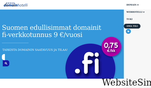 domainhotelli.fi Screenshot