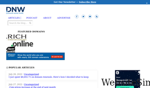 domainnamewire.com Screenshot