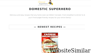 domesticsuperhero.com Screenshot