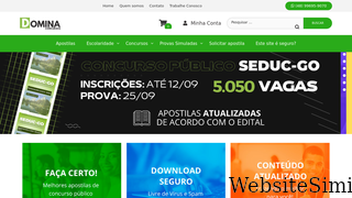 dominaconcursos.com.br Screenshot