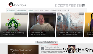 dominicos.org Screenshot