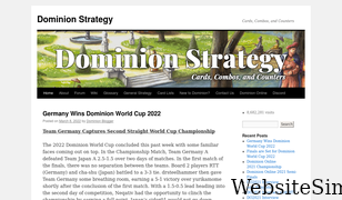 dominionstrategy.com Screenshot
