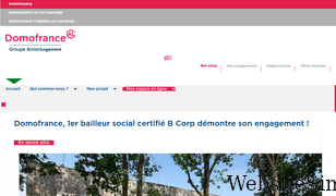 domofrance.fr Screenshot