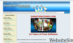 donationcoder.com Screenshot