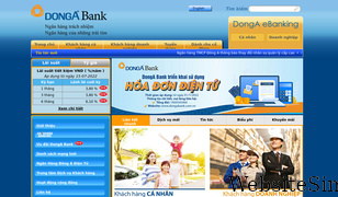 dongabank.com.vn Screenshot