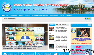 dongnai.gov.vn Screenshot
