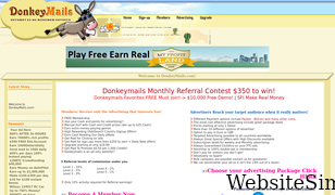 donkeymails.com Screenshot