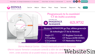 donna-medicalcenter.ro Screenshot