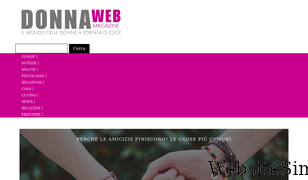 donnaweb.net Screenshot