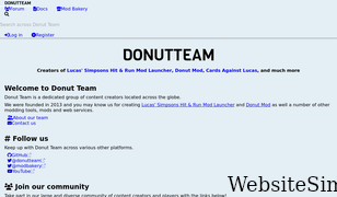 donutteam.com Screenshot