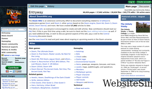 doomwiki.org Screenshot