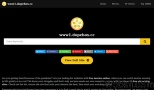 dopebox.cc Screenshot