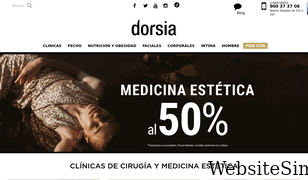dorsia.es Screenshot