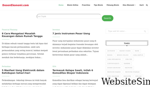 dosenekonomi.com Screenshot