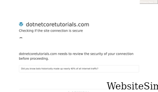 dotnetcoretutorials.com Screenshot