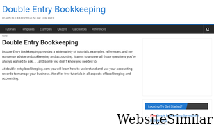double-entry-bookkeeping.com Screenshot