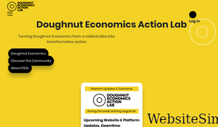 doughnuteconomics.org Screenshot