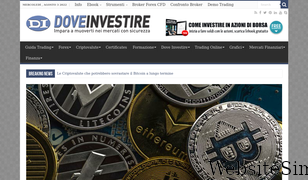 doveinvestire.com Screenshot