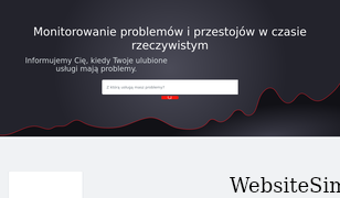 downdetector.pl Screenshot