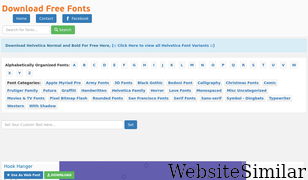 download-free-fonts.com Screenshot