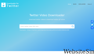 downloader4twitter.com Screenshot