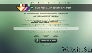 downloadgemist.nl Screenshot