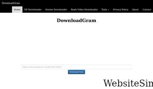 downloadgram.app Screenshot