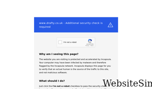 drafty.co.uk Screenshot