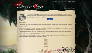 dragcave.net Screenshot