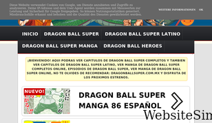dragonbolsuper.com.mx Screenshot
