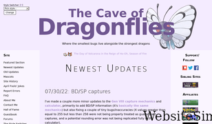 dragonflycave.com Screenshot
