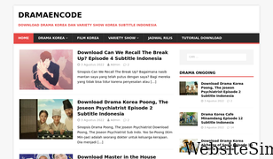 dramaencode.co Screenshot