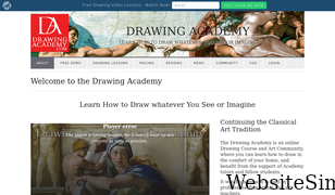drawingacademy.com Screenshot