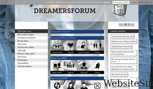 dreamersforum.nl Screenshot