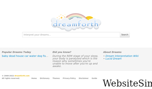 dreamforth.com Screenshot